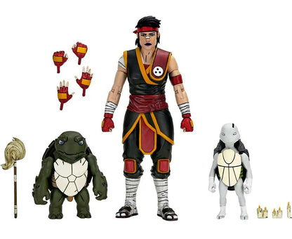 NECA: Teenage Mutant Ninja Turtles - Casey Marie w/ Baby Odyn & Uno (The Last Ronin: Lost Years)