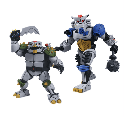 NECA: Teenage Mutant Ninja Turtles - Robo Tokka & Rahzar 2pk