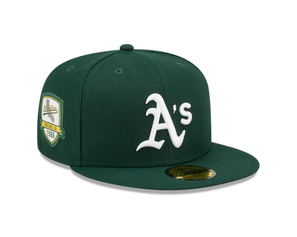 NEW ERA OAKLAND ATHLETICS INAUGURAL SEASON PATCH 59FIFTY FITTED HAT