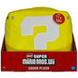 New Super Mario Brothers Wii 6 Inch Plush Figure - Question Mark? Sound Plush (Item is dusty and dirty because of warehouse storage)