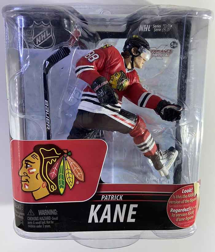 NHL Hockey 6 Inch Static Figure Series 29 - Patrick Kane Red Jersey (Sub-Standard Packaging)