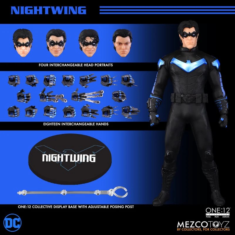 Nightwing 6 Inch Action Figure One-12 Collective - Nightwing