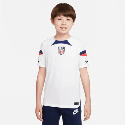 Nike 2022-23 USMNT Home Youth Jersey White-Loyal Blue