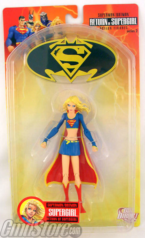 SUPERGIRL 6" Action Figure DC DIRECT: BATMAN/SUPERMAN RETURN OF SUPERGIRL Series 2 Toy (Shelf Wear Packaging)