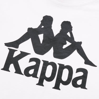 Kappa Men's Authentic Estessi T-shirt - White/Black