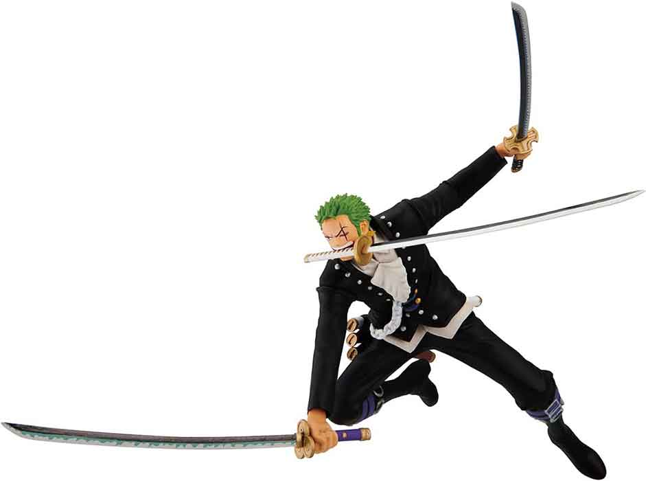 One Piece 5 Inch Statue Figure Ichiban - Roronoa Zoro (Film Red)