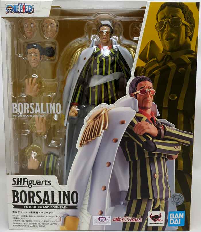 One Piece 6 Inch Action Figure S.H. Figuarts Exclusive - Borsalino Future Island Egghead