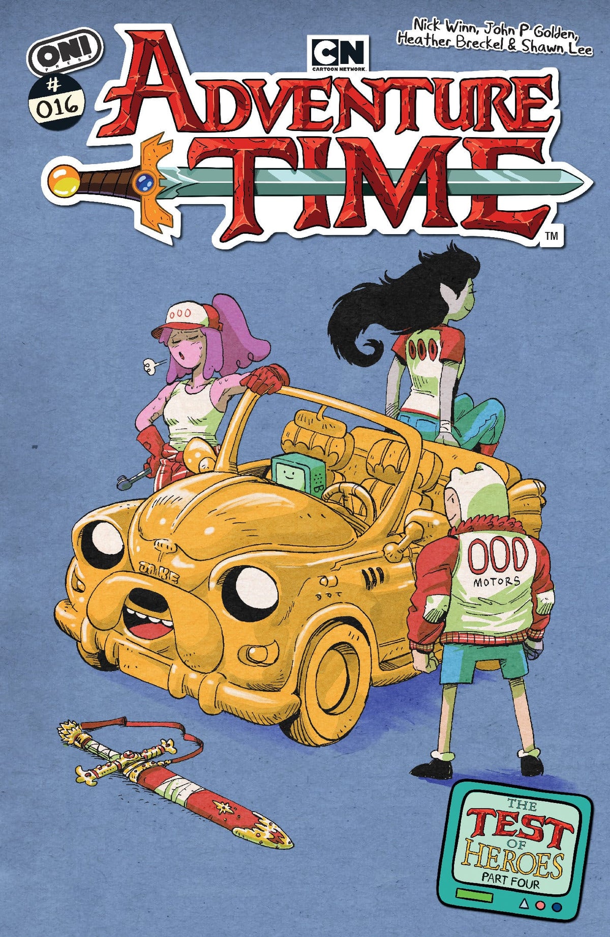 ADVENTURE TIME (2025) #16 CVR B JOHN P GOLDEN VAR (Release Date: 08/19/2026)