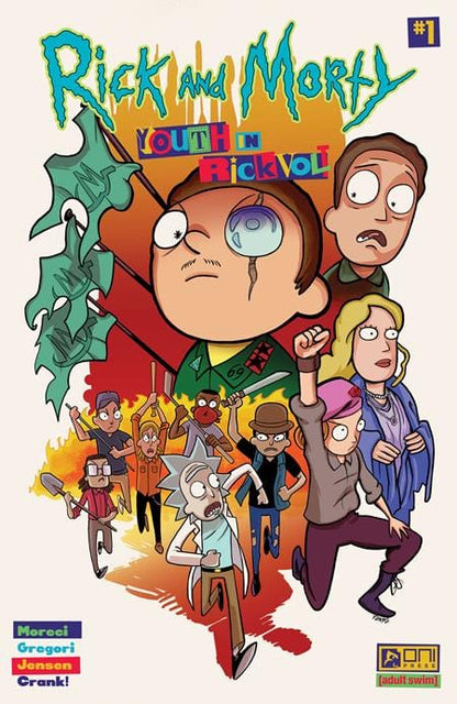 RICK AND MORTY YOUTH IN RICKVOLT #1 CVR A TONY GREGORI VAR (MR)