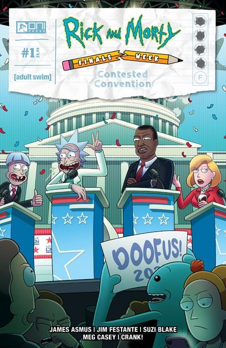 RICK AND MORTY YOUTH IN RICKVOLT #1 CVR A TONY GREGORI VAR (MR)