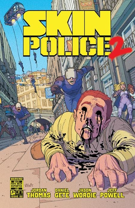 SKIN POLICE 2 #2 (OF 4) CVR B KARL KERSCHL VAR