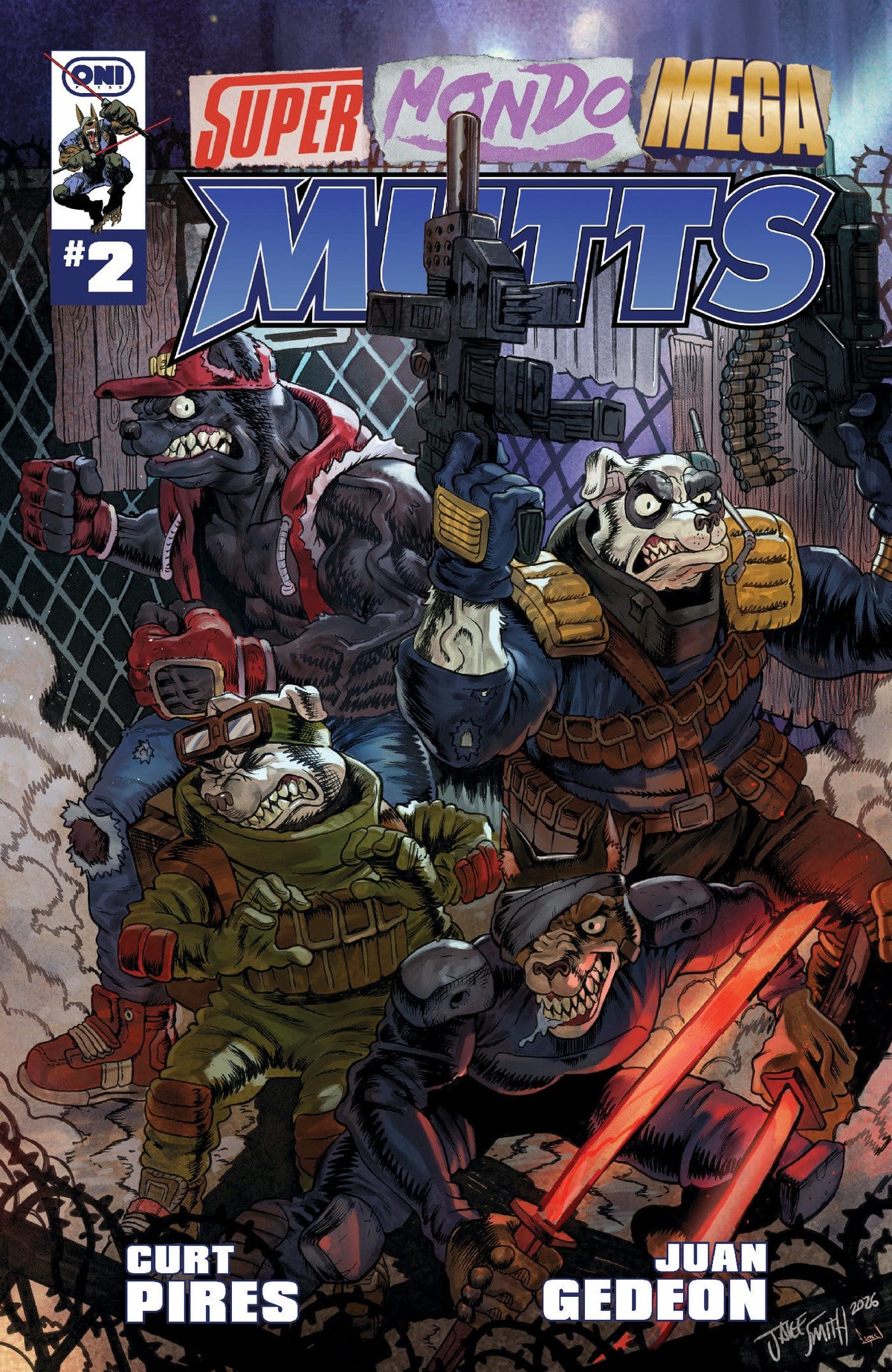 SUPER MONDO MEGA MUTTS #2 CVR D JAKE SMITH VAR (Release Date: 08/26/2026)
