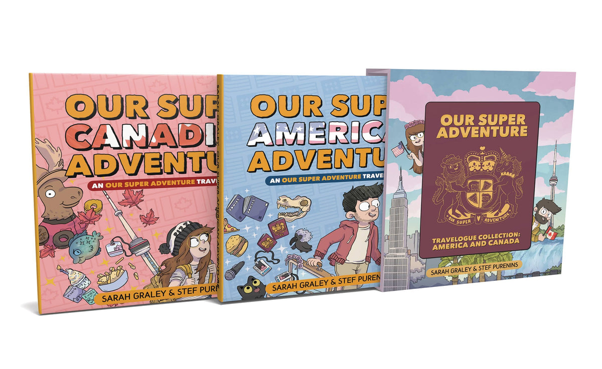 Our Super Adventure Travelogue America & Canada HC