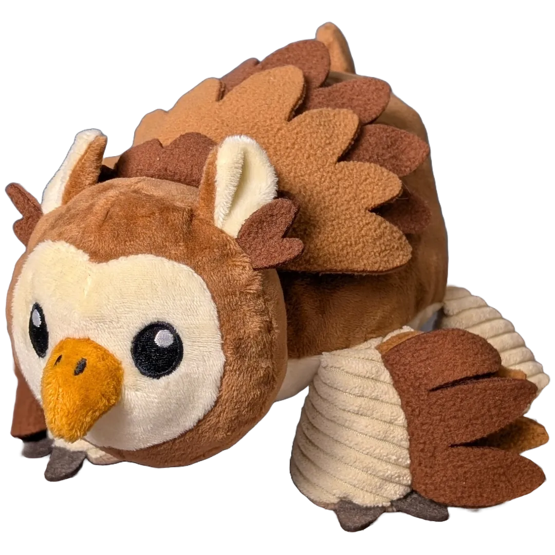 Pawlymorph Pet Toys: Oatmeal the Owlbear