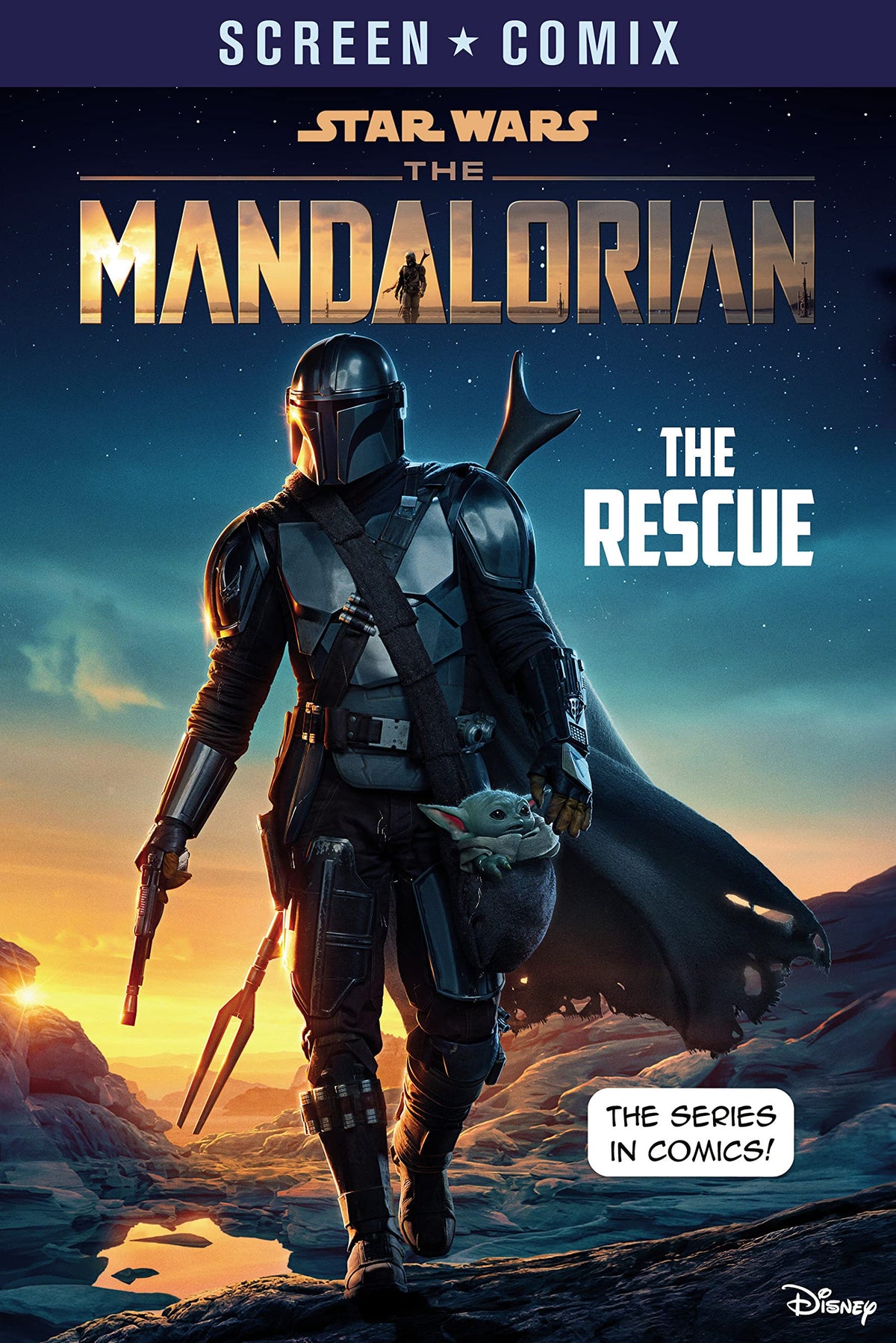 Star Wars Mandalorian Screen Comix TP Vol 02 Rescue