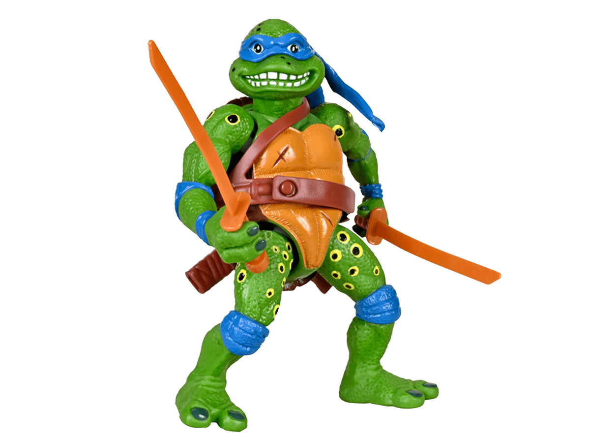 PLAYMATES TOYS: TEENAGE MUTANT NINJA TURTLES - CLASSIC FIGURES SERIES 2 - MOVIE STAR LEO