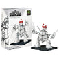 PLAYMATES: TMNT - BLACK & WHITE SKETCH RAPHAEL PX ACTION FIGURE