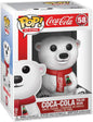 Pop Ad Icons 3.75 Inch Action Figure Coca Cola - Coca-Cola Polar Bear #58
