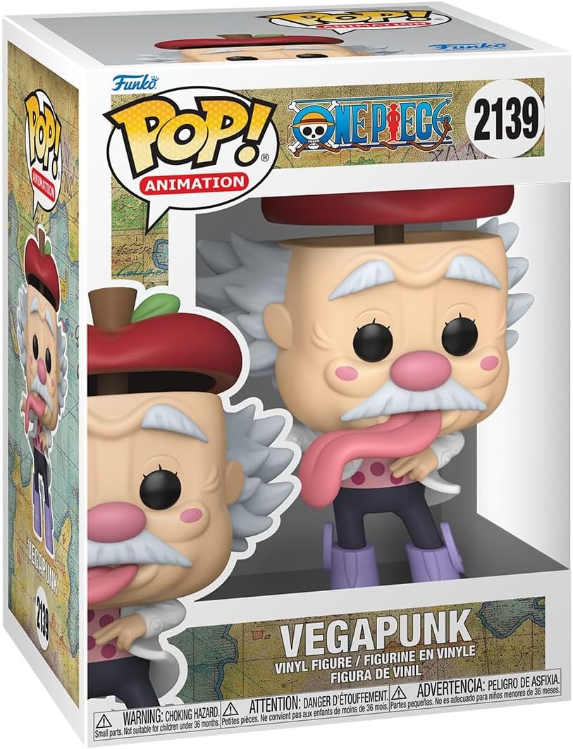 Pop Animation One Piece 3.75 Inch Action Figure - Vegapunk #2139