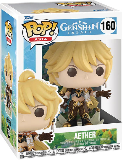 Pop Games Genshin Impact 3.75 Inch Action Figure - Aether #160