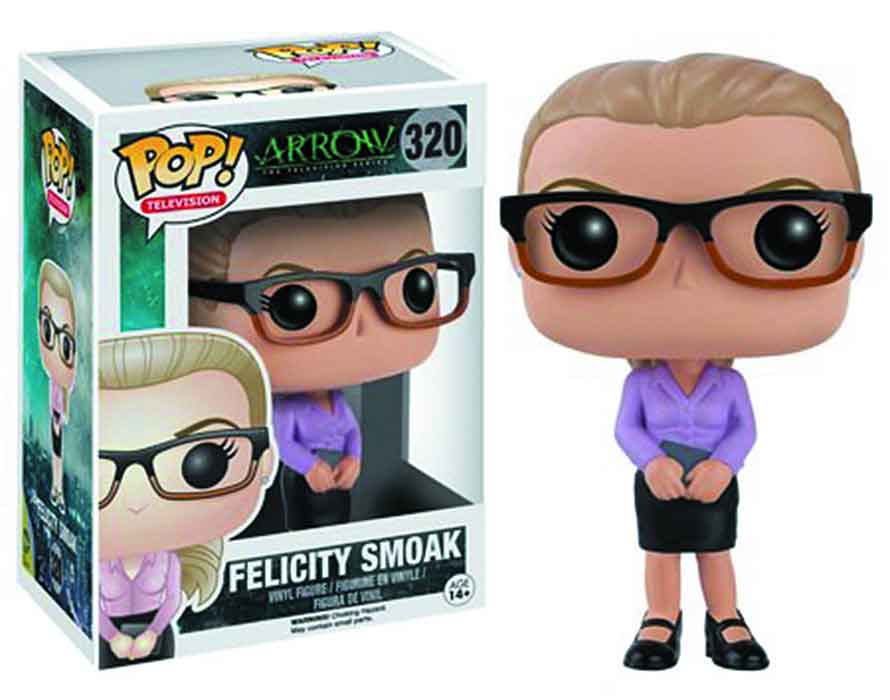 Pop DC Heroes Arrow 3.75 Inch Action Figure - Felicity Smoak #320 (Sub-Standard Packaging)