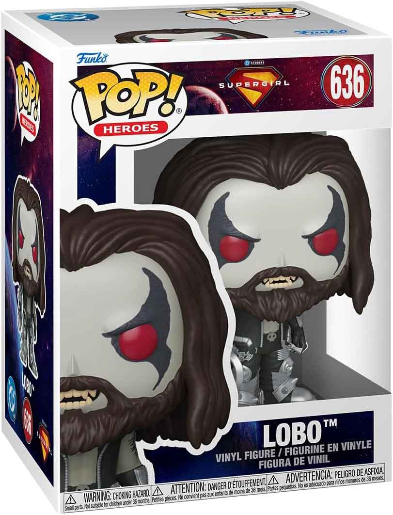 Pop DC Heroes Supergirl 3.75 Inch Action Figure - Lobo #636