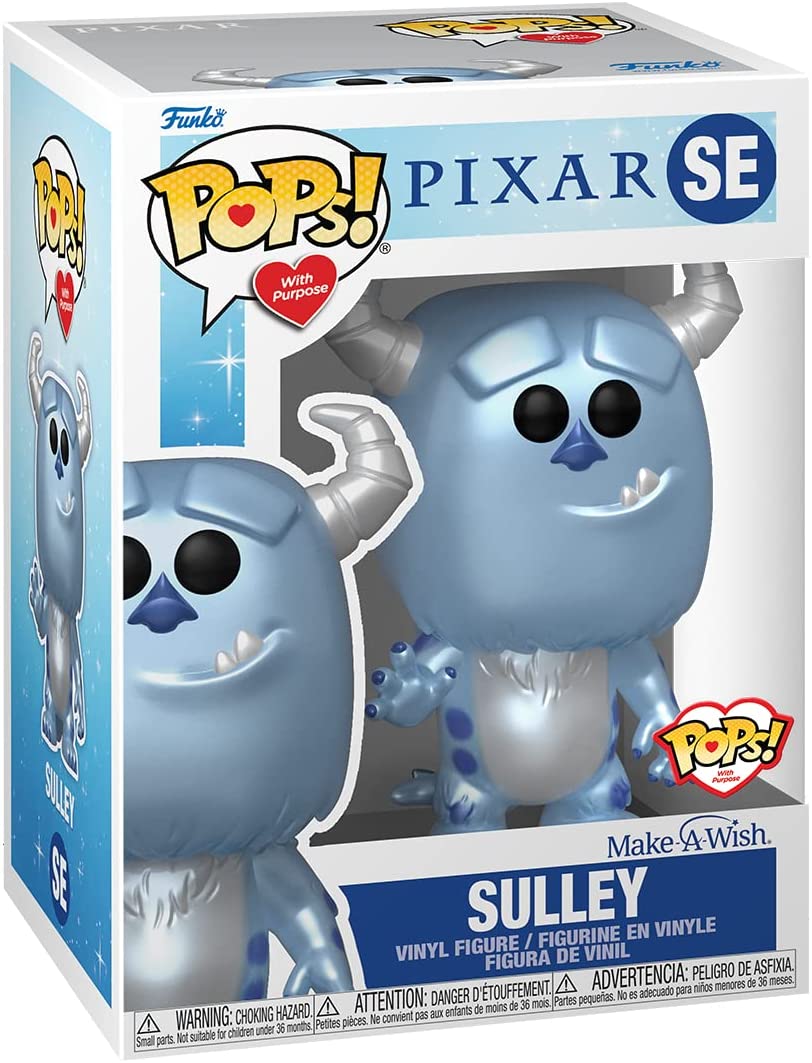 Pop Disney Pixar 3.75 Inch Action Figure Exclusive - Sulley Metallic (Sub-Standard Packaging)
