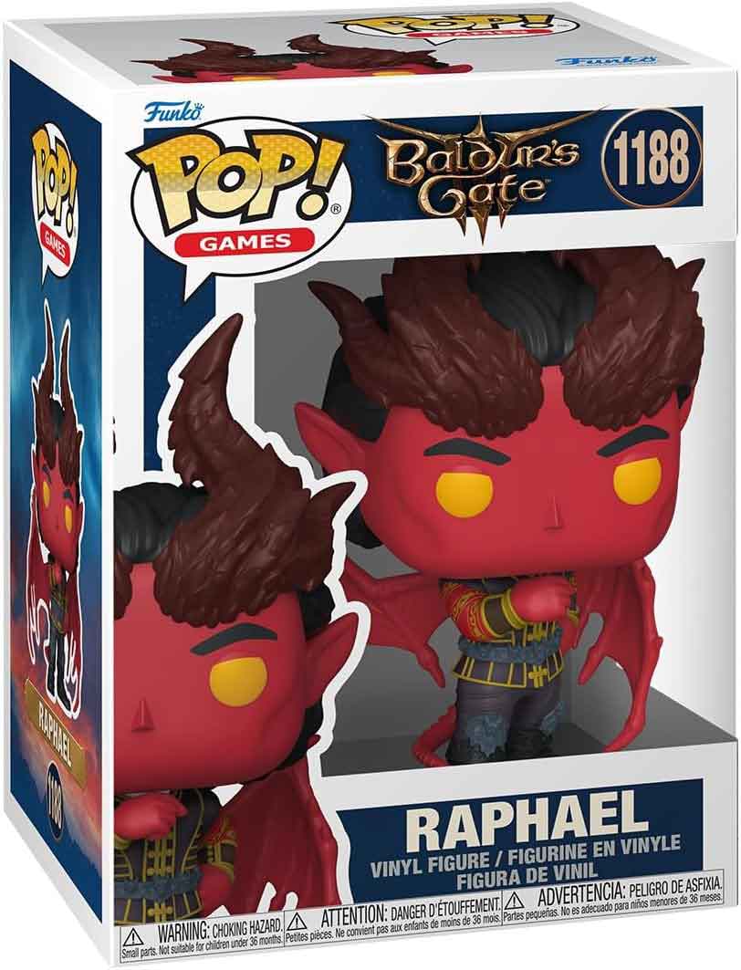 Pop Games Baldur's Gate 3 3.75 Inch Action Figure - Raphael #1188