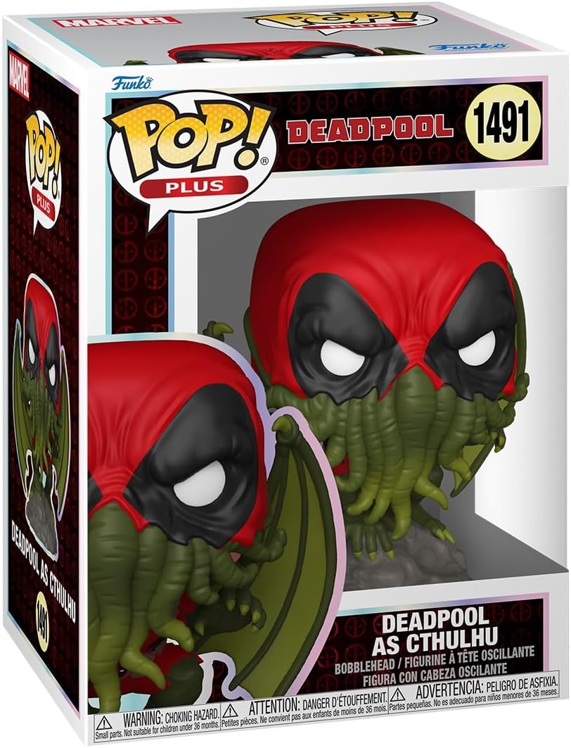 Pop Marvel Deadpool 3.75 Inch Action Figure - Deadpool as Cthulhu #1491