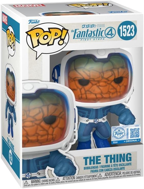 Pop Marvel Fantastic Four 3.75 Inch Action Figure - Astronaut The Thing #1523