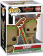 Pop Marvel Guardians Of The Galaxy 3.75 Inch Action Figure - Holiday Groot #1105