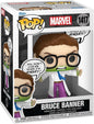 Pop Marvel Hulk 3.75 Inch Action Figure - Bruce Banner #1417