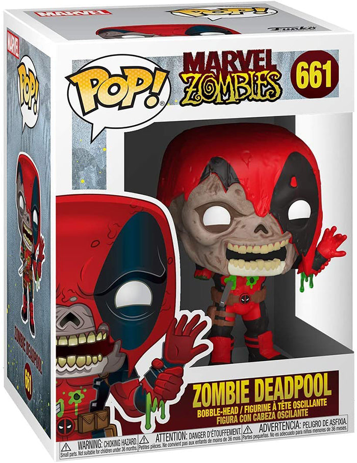 Pop Marvel Marvel Zombies 3.75 Inch Action Figure   - Zombie Deadpool #661