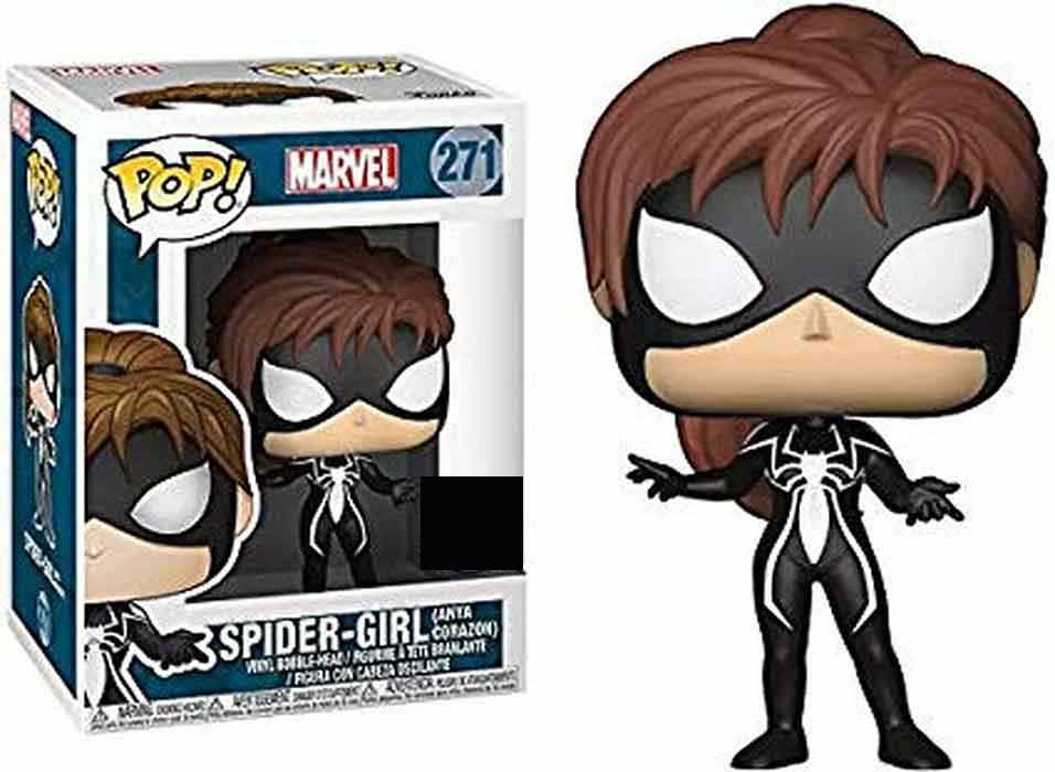 Pop Marvel Spider-Man 3.75 Inch Action Figure Exclusive - Spider-Girl Anya Corazon #271 (Shelf Wear Packaging)