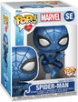 Pop Marvel Spider-Man 3.75 Inch Action Figure - Make A Wish Spider-Man (Metallic) SE (Sub-Standard Packaging)