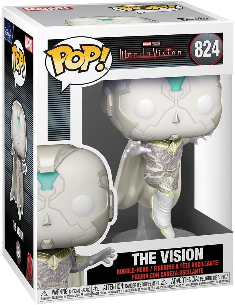 Pop Marvel Wanda Vision 3.75 Inch Action Figure - The White Vision #824