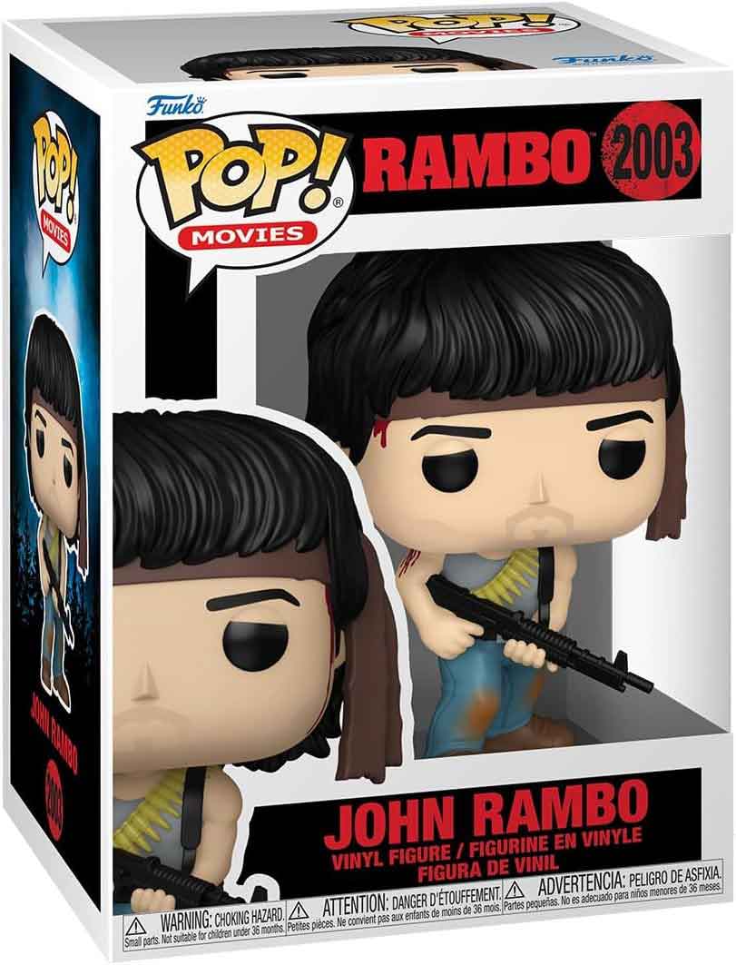 Pop Movies Rambo First Blood 3.75 Inch Action Figure - John Rambo #2003