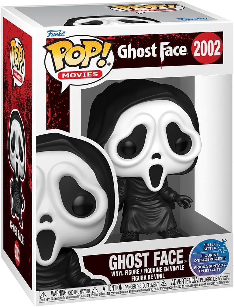 Pop Movies Scream 3.75 Inch Action Figure - Ghost Face #2002