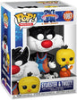 Pop Movies Space Jam 3.75 Inch Action Figure - Sylvester & Tweety #1087 (Sub-Standard Packaging)