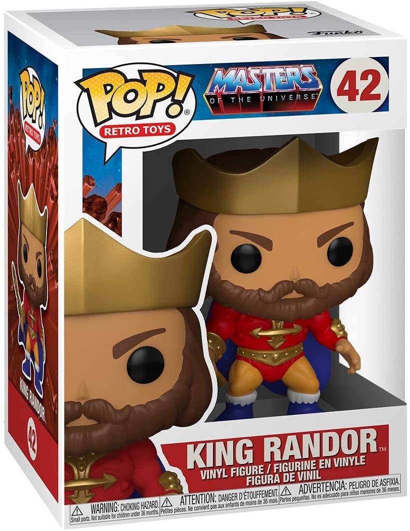 Pop Retro Toys Masters Of The Universe 3.75 Inch Action Figure - King Randor #42