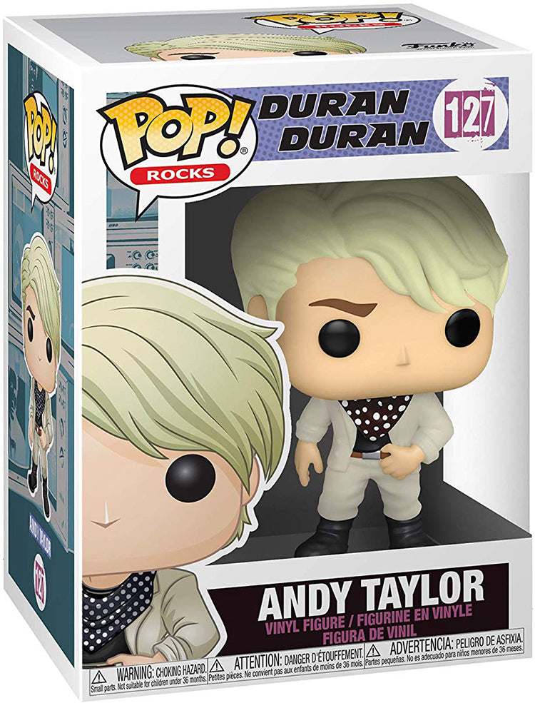Pop Rocks 3.75 Inch Action Figure Duran Duran - Andy Taylor #127 (Sub-Standard Packaging)