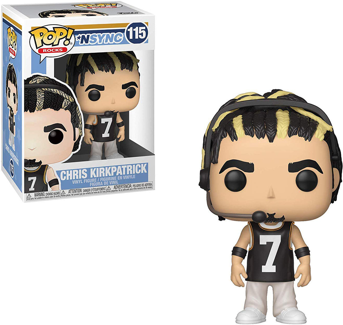 Pop Rocks 3.75 Inch Action Figure Nsync - Chris Kirkpatrick #115