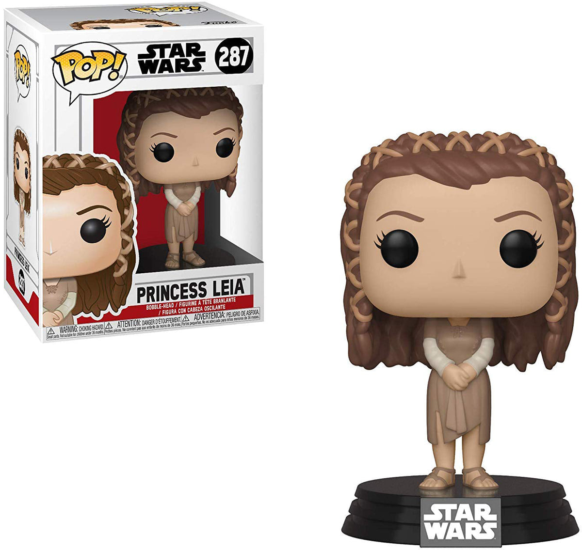 Pop Star Wars 3.75 Inch Action Figure - Princess Leia #287