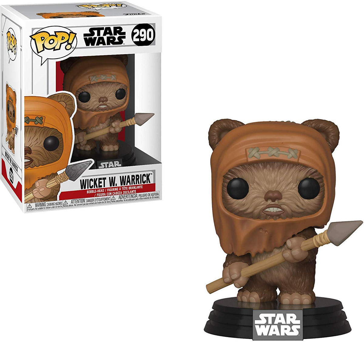 Pop Star Wars 3.75 Inch Action Figure - Wicket W. Warrick #290
