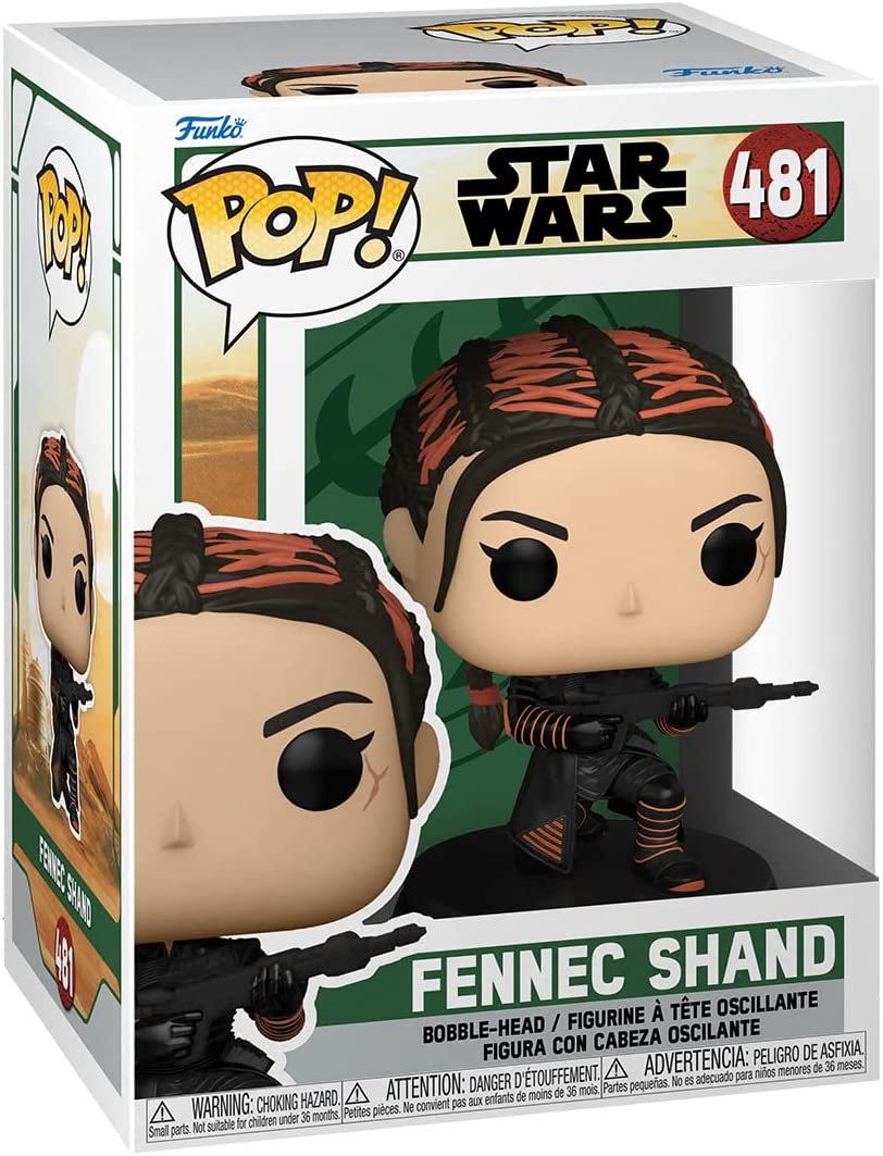 Pop Star Wars Book Of Boba Fett 3.75 Inch Action Figure - Fennec Shand #481 (Sub-Standard Packaging)