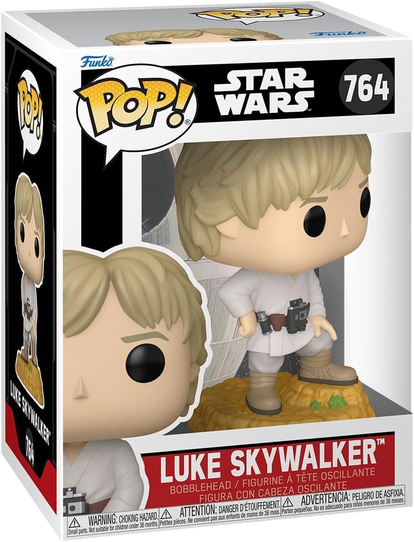 Pop Star Wars 3.75 Inch Action Figure - Luke Skywalker #764
