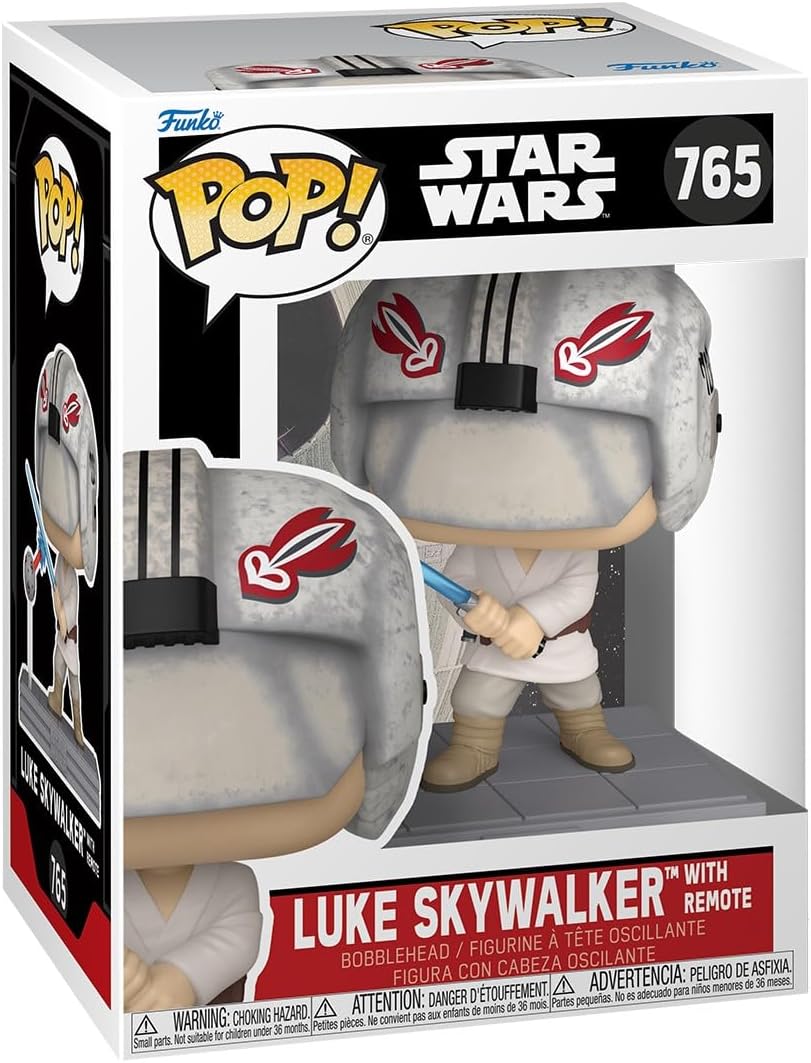 Pop Star Wars 3.75 Inch Action Figure - Luke Skywalker With Remote #765