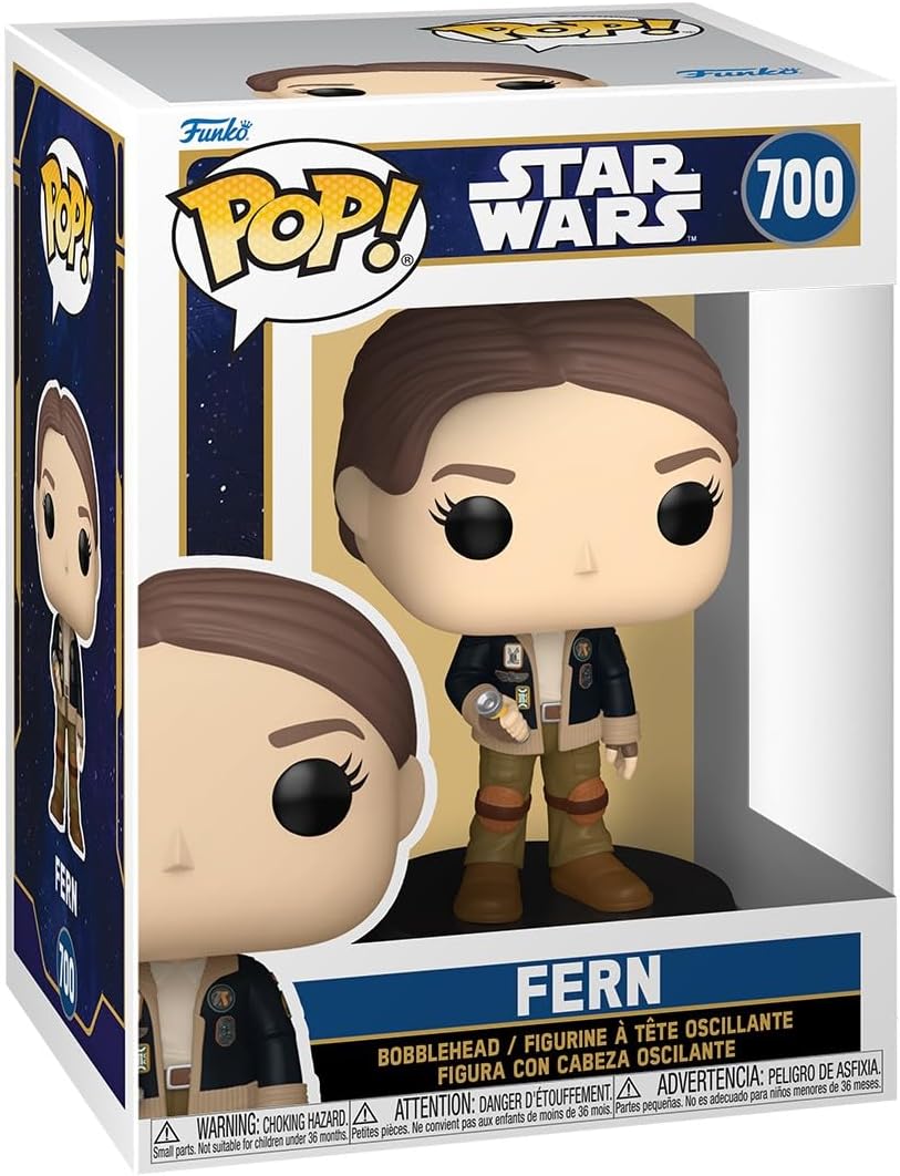 Pop Star Wars Skeleton Crew 3.75 Inch Action Figure - Fern #700 (Sub-Standard Packaging)