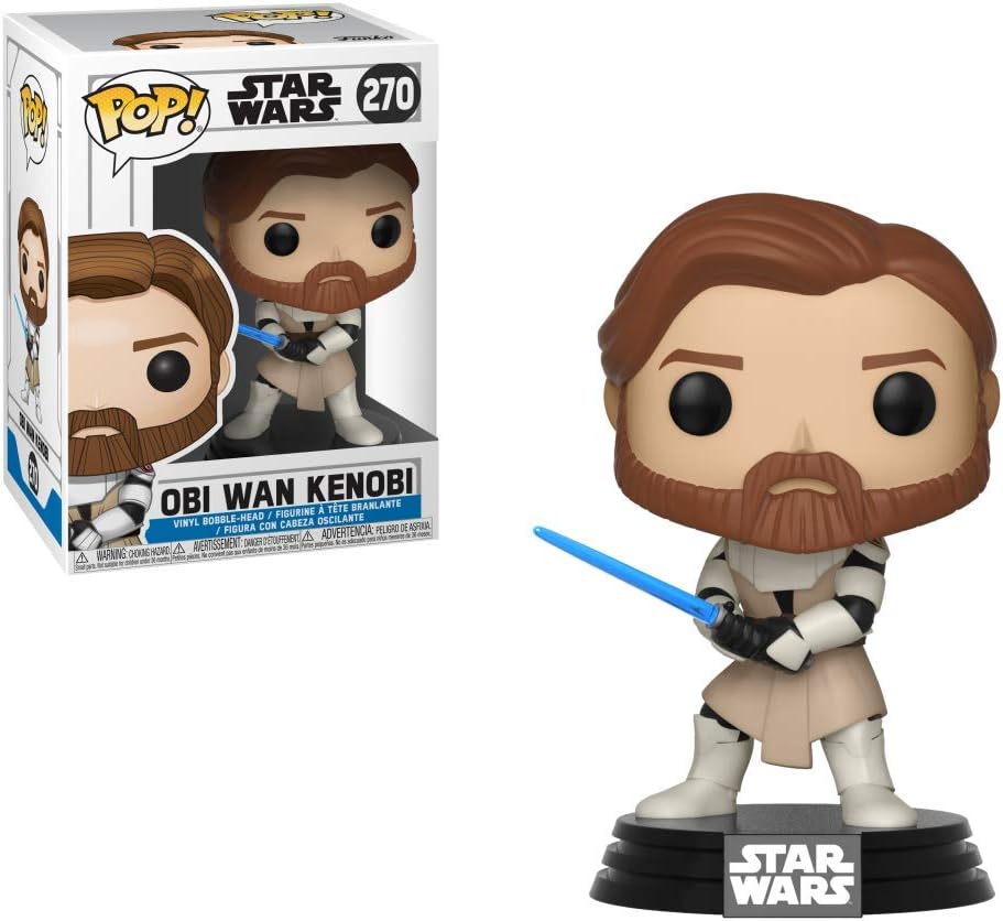 Pop Star Wars The Clone Wars 3.75 Inch Action Figure - OBI-Wan Kenobi #270