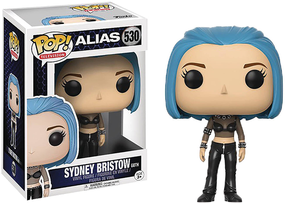 Pop Television Alias 3.75 Inch Action Figure   - Sydney Bristow Goth #530